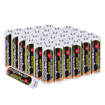 Aigostar Pilas Alcalinas LR6 AA 1.5 Voltios. Paquete de 36