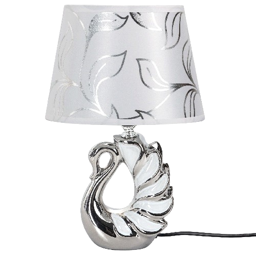 aigostar lampara de mesa de ceramica vintage lampara de mesita de noche con pantalla de tela casquillo e14 max40w luz de noche lampara de sobremesa para dormitorio salon sin bombilla -h310mm