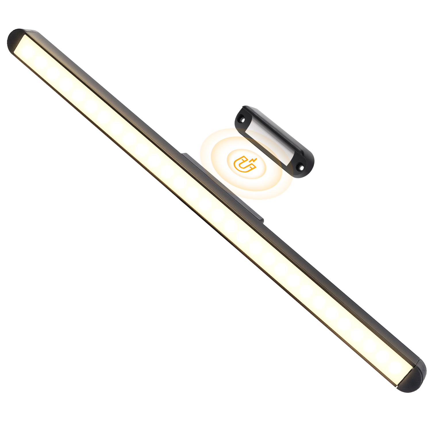 Aigostar Dimbare Touch LED Spiegellamp Badkamer, LED Cabinet Light bar Oplaadbare Batterij en Stick Magneet Mount, voor Lezen, Kast, Make-up Spiegel, Nachtkastje, Studie Licht