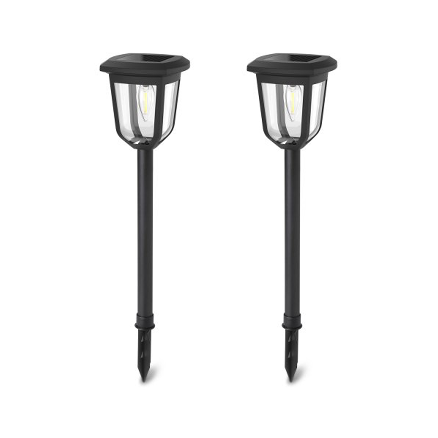 luz LED solar (2 piezas)