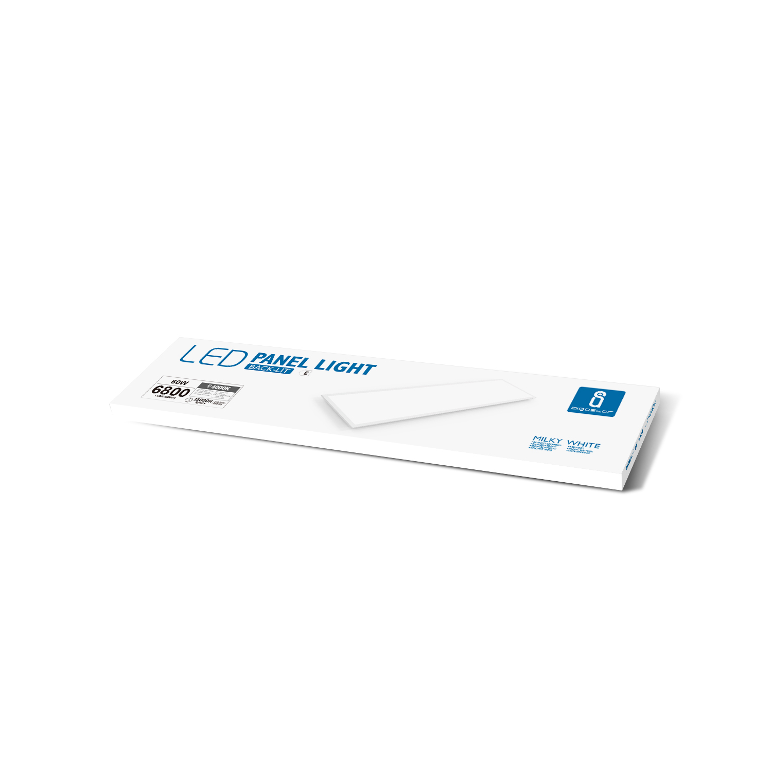 lED E5 Panel de luz retroiluminado 4000K 60W