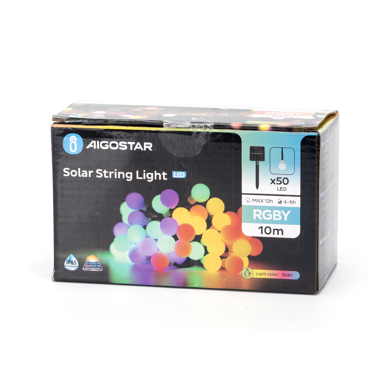 tira de luz solar RGBY 0.048W