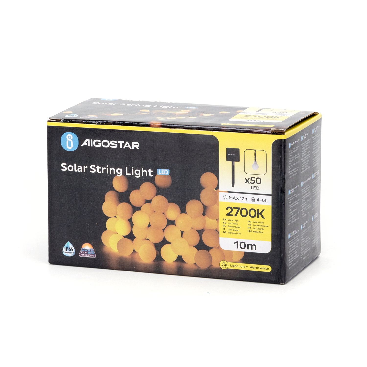 tira de luz solar 2700K 0.048W