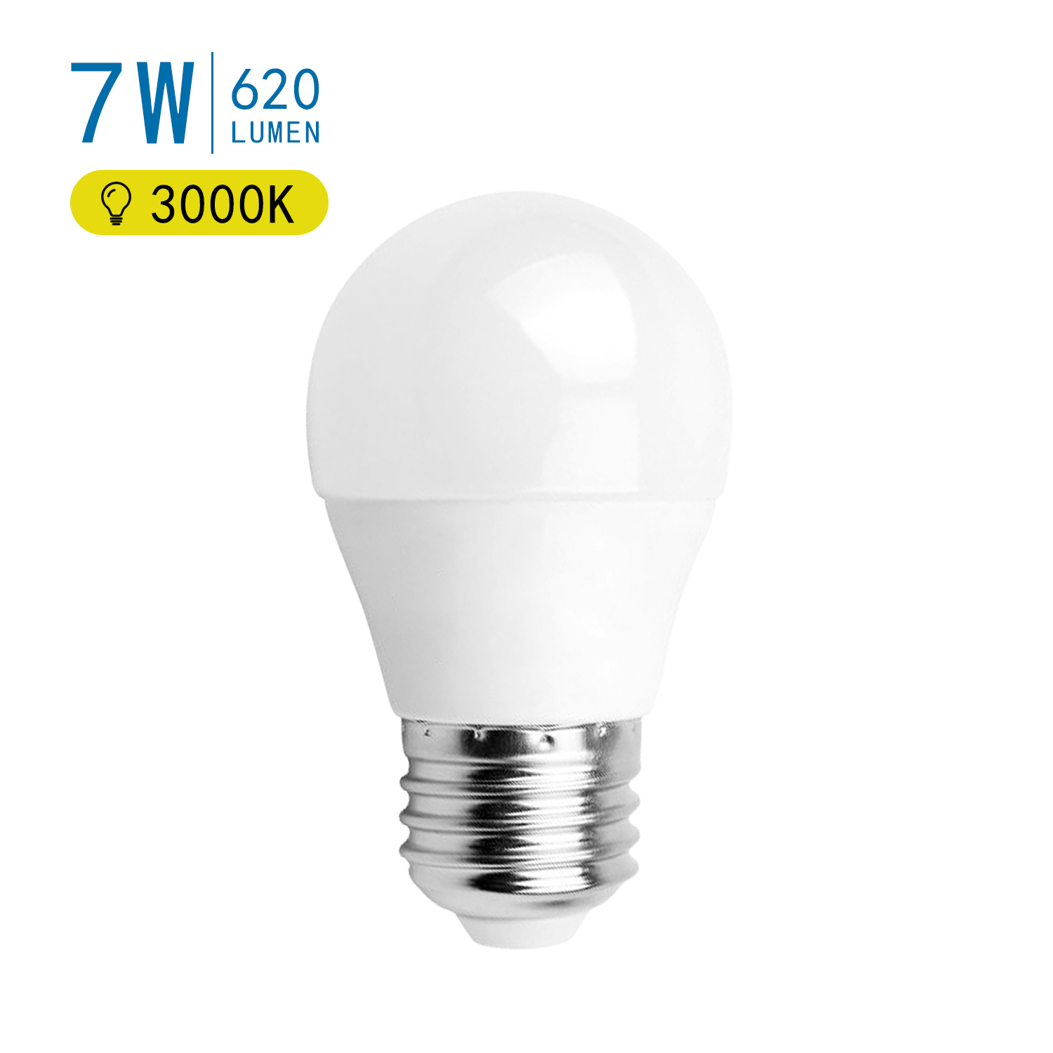 lED G45 E27 7W  Luz Cálida  7W