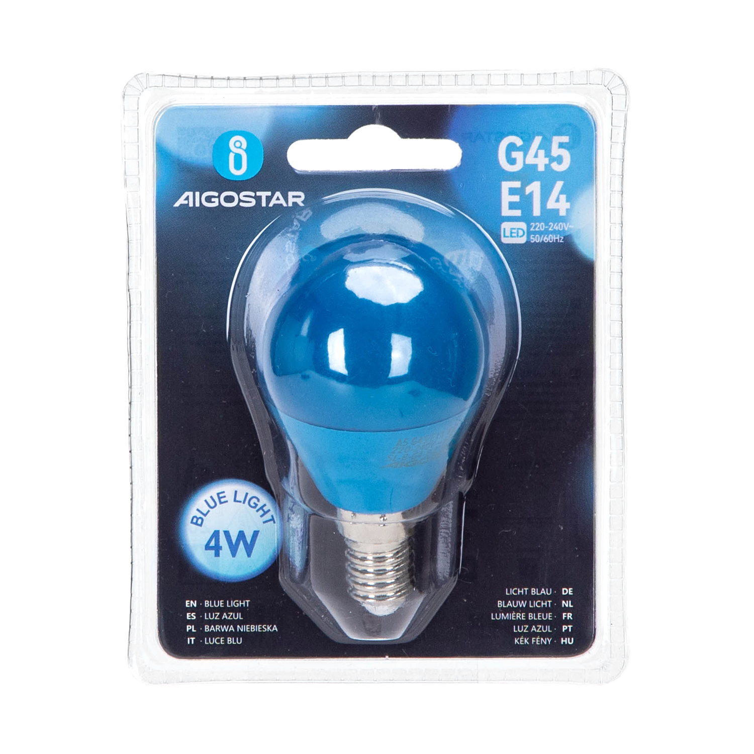 lED A5 G45  Luz azul  4w