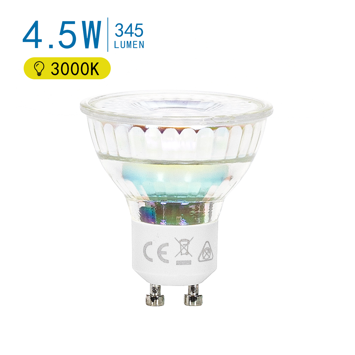 lED GU10 COB 4.5W 3000K