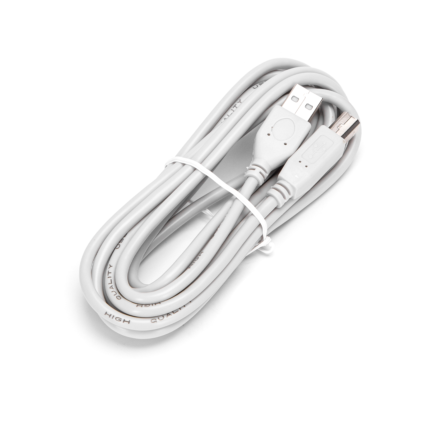 cable de datos para impresora USB 2.0 AM/BM / 3 m, gris