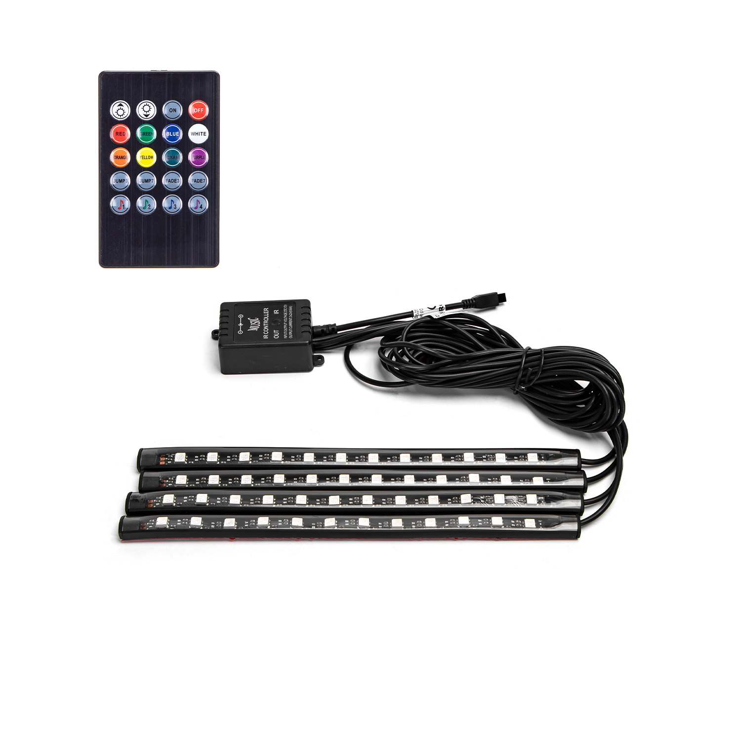luz LED de bajo voltaje para el coche