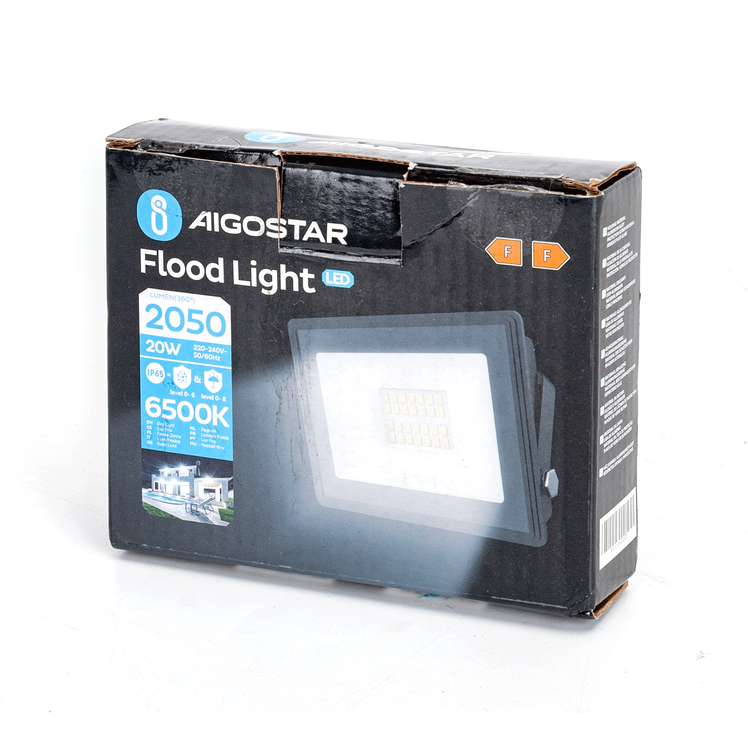 foco Slim LED de aluminio 6400K 20W