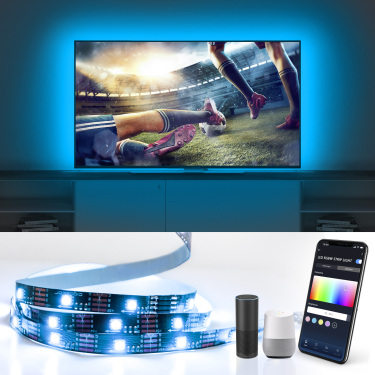 Luces Tira Led Con App Compatible Alexa Tv De 46-60 Pulgadas