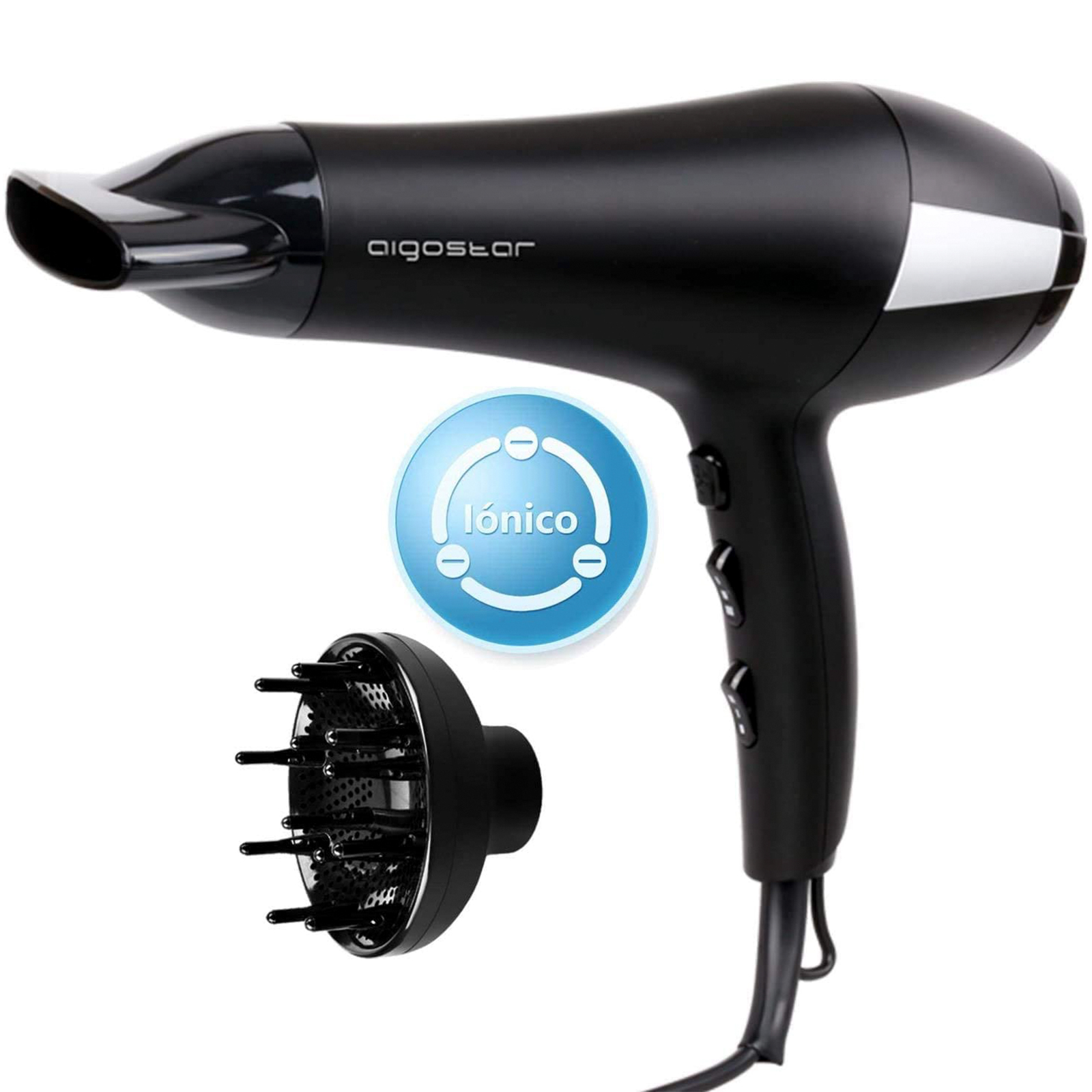 Aigostar Monique - Professional Ionic Hair Dryer Black (501143)