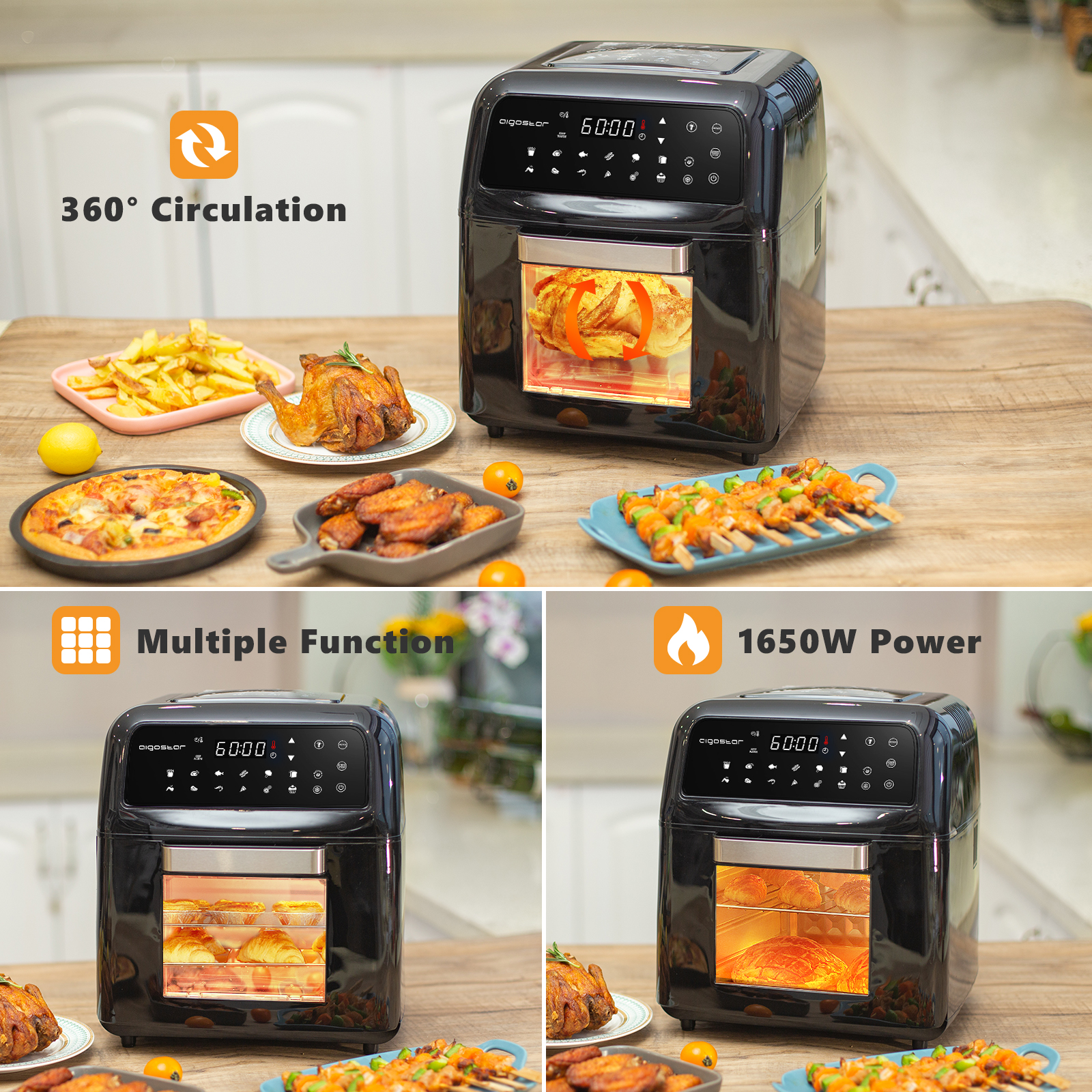 Horno De Aire 10 L | Aigostar | Kitchen Store