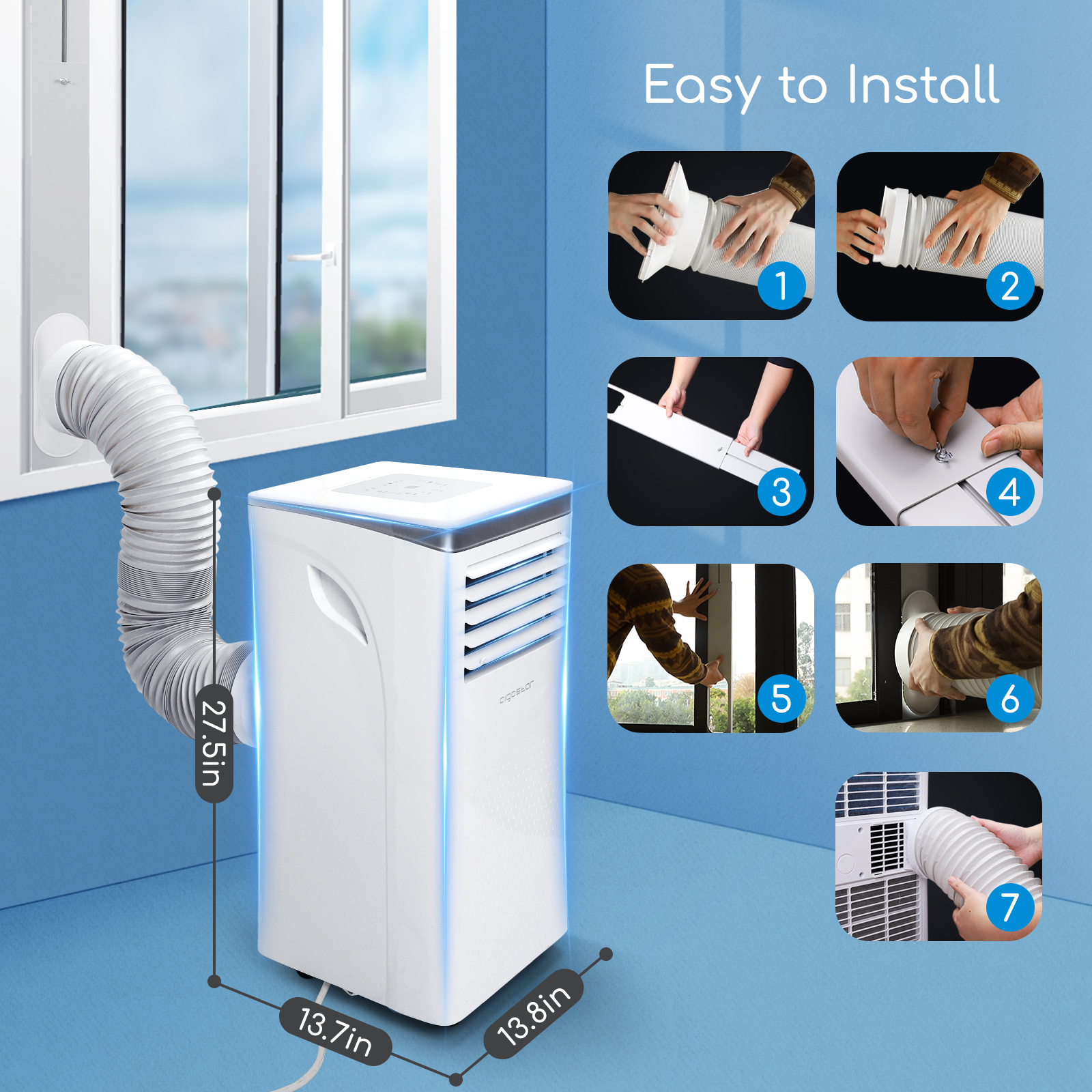Aigostar 10000 BTU Portable Air 
