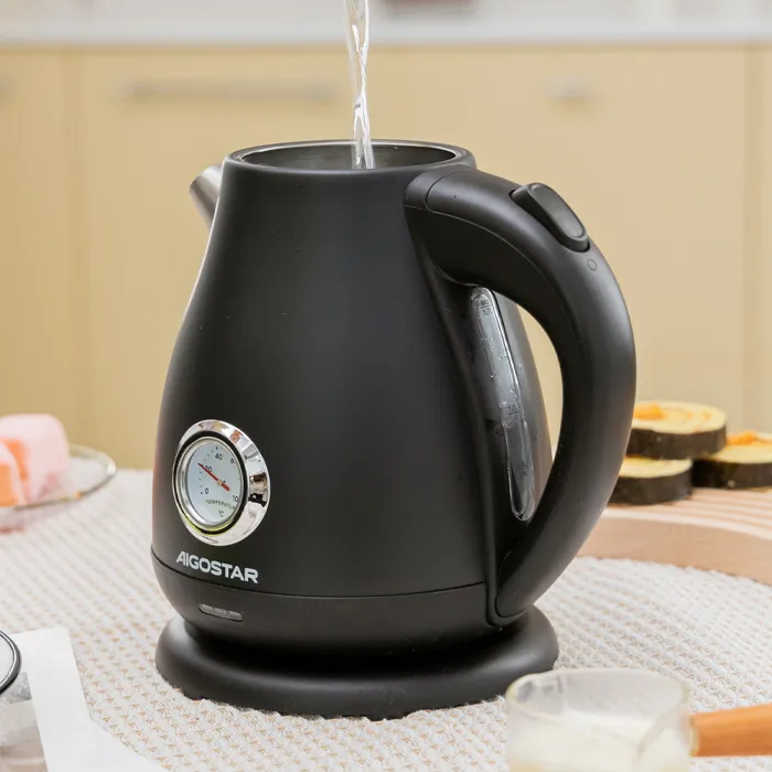 Aigostar Electric Kettle Electric Black Kettle