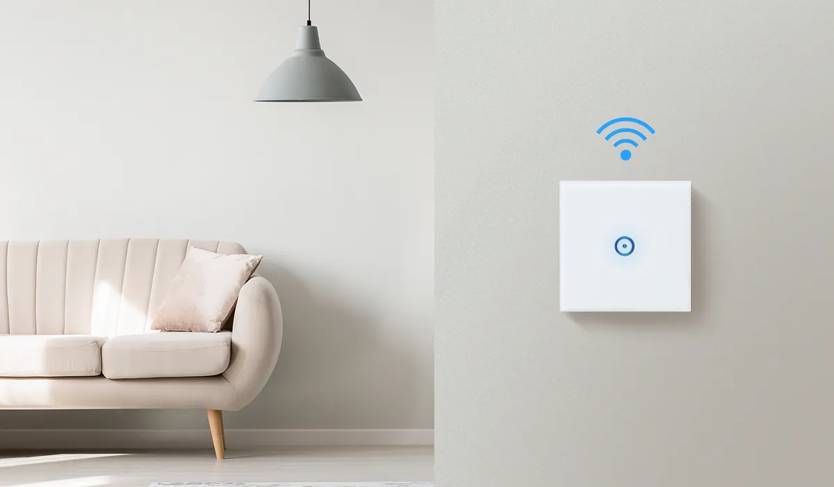 Tuya Interruttore WiFi con Presa Bianco: Eleganza Intelligente