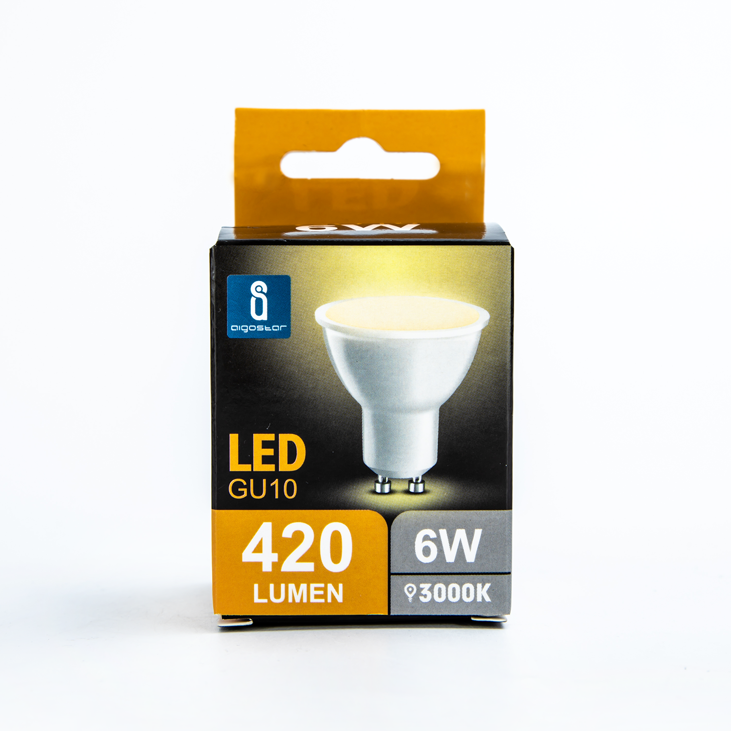 lED GU10 6W  Luz Cálida  6W