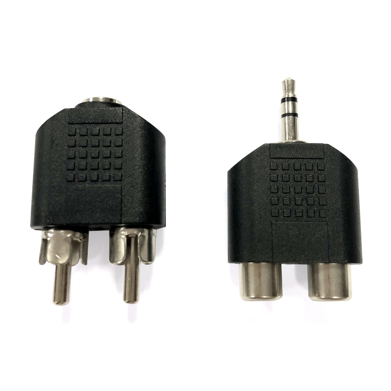 Cable Adaptador 3.5 Mm To 2 Rca Plug To Plug Kanji