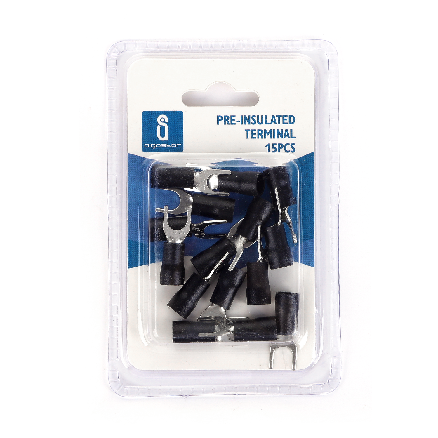 terminal preaislado SV5.5-6 negro (15 uds/blíster)
