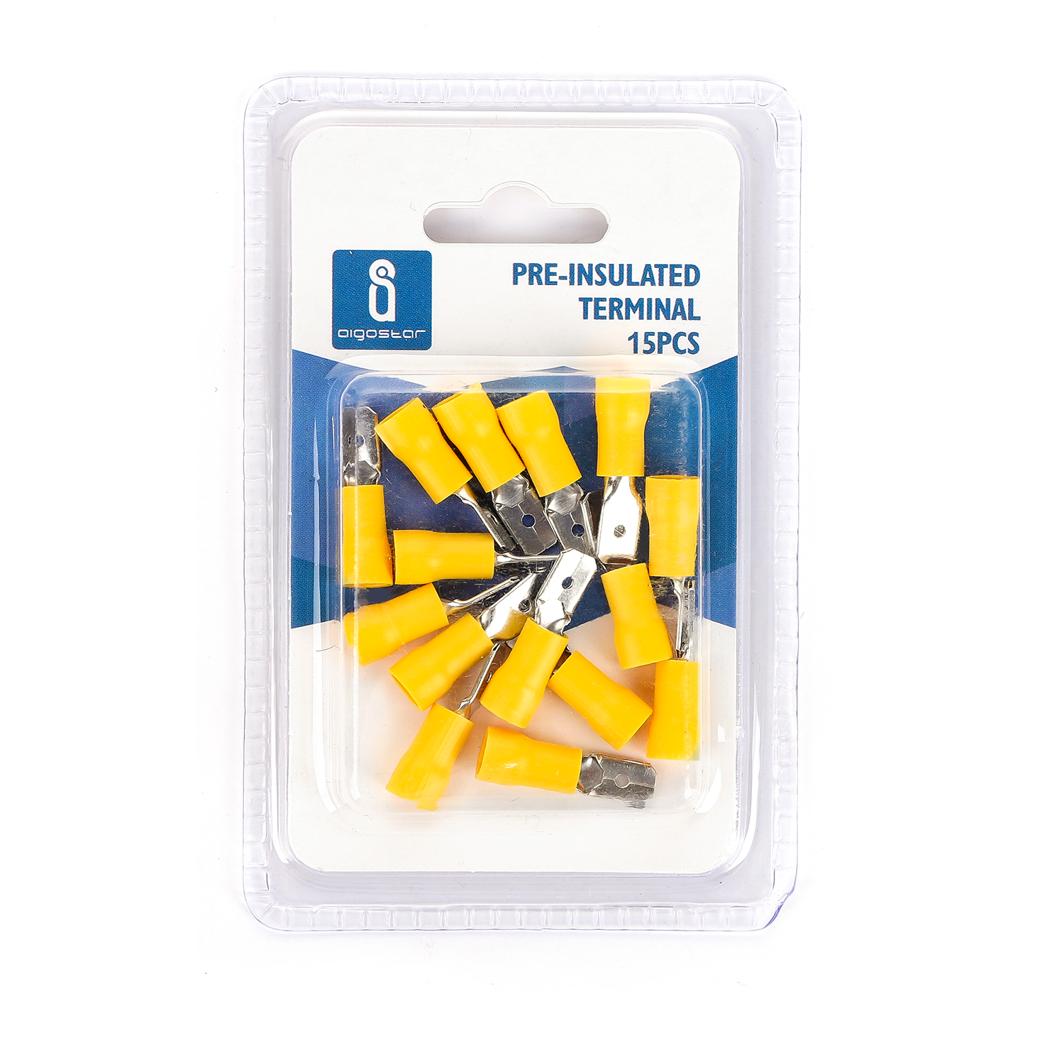 terminal preaislado MDD5.5-250 amarillo (15 uds./blíster)
