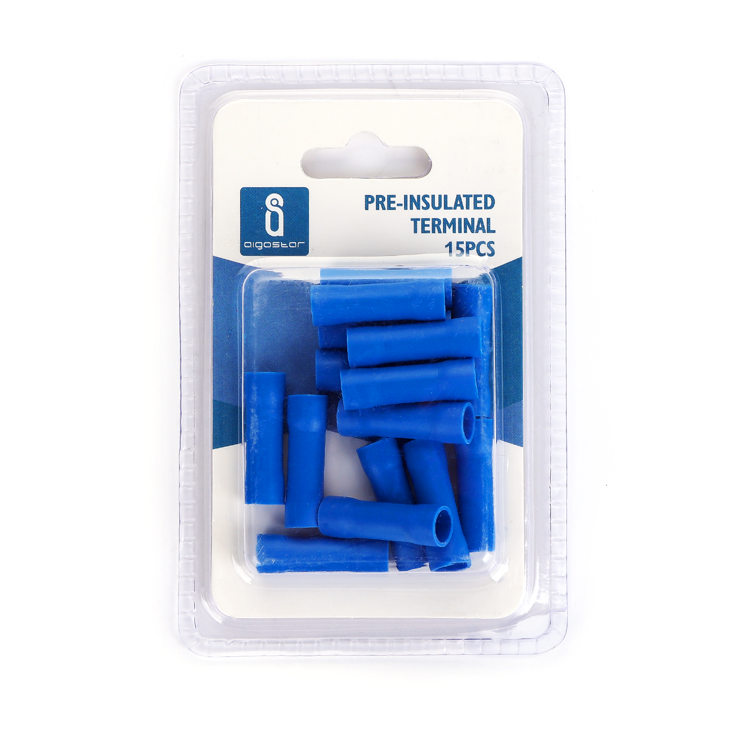 terminal preaislado BV5.5 azul (15 uds./blíster)