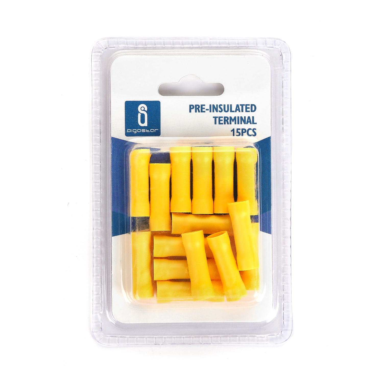 terminal preaislado BV5.5 amarillo (15 uds./blíster)