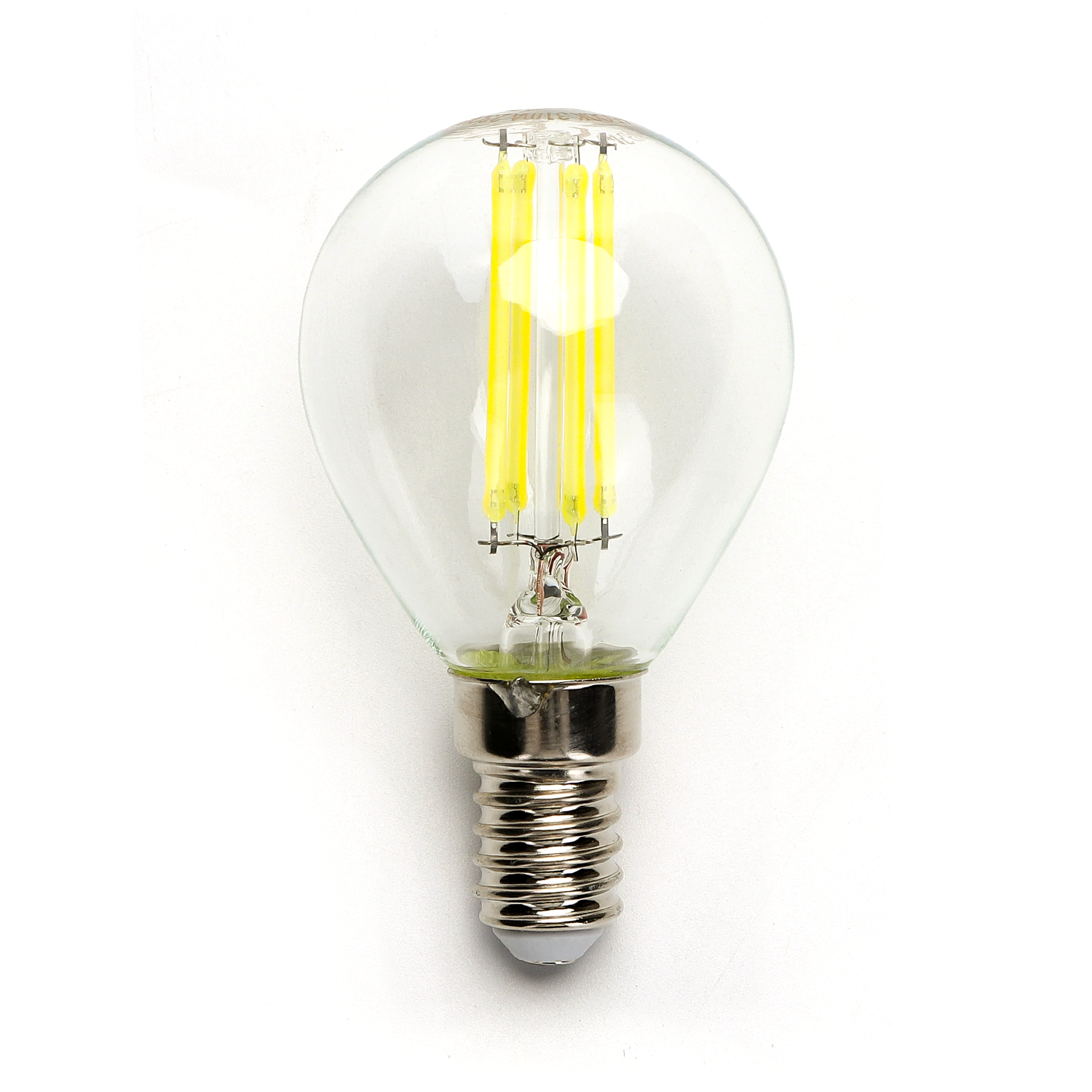 bombilla de filamento LED G45  Luz Fría  4w  E14