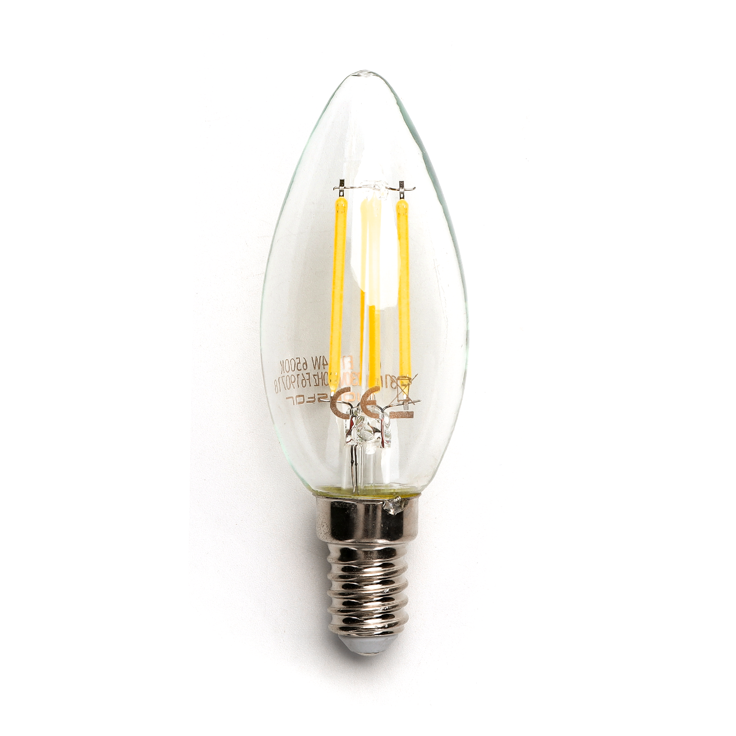 bombilla de filamento LED C35  Luz Cálida  4w  E14