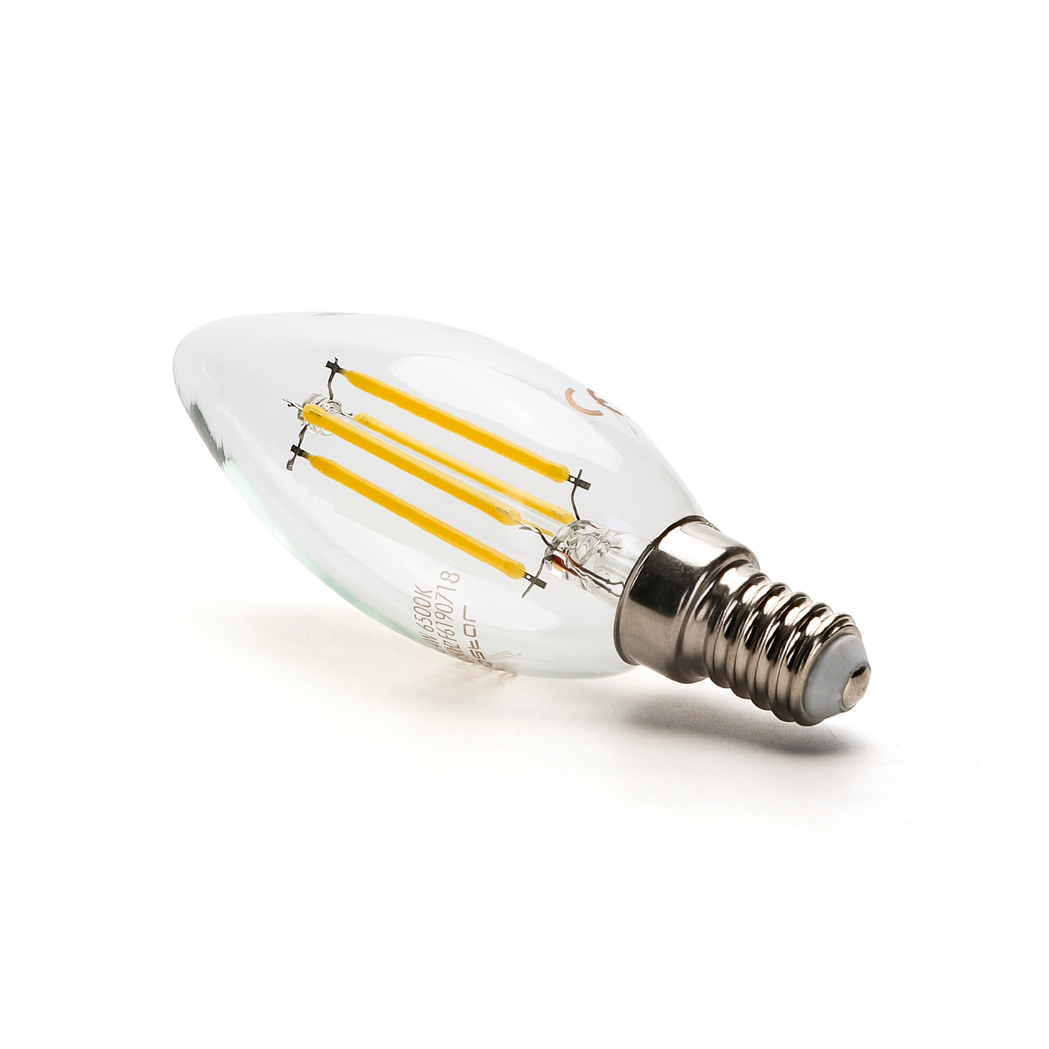 bombilla de filamento LED C35  Luz Cálida  4w  E14