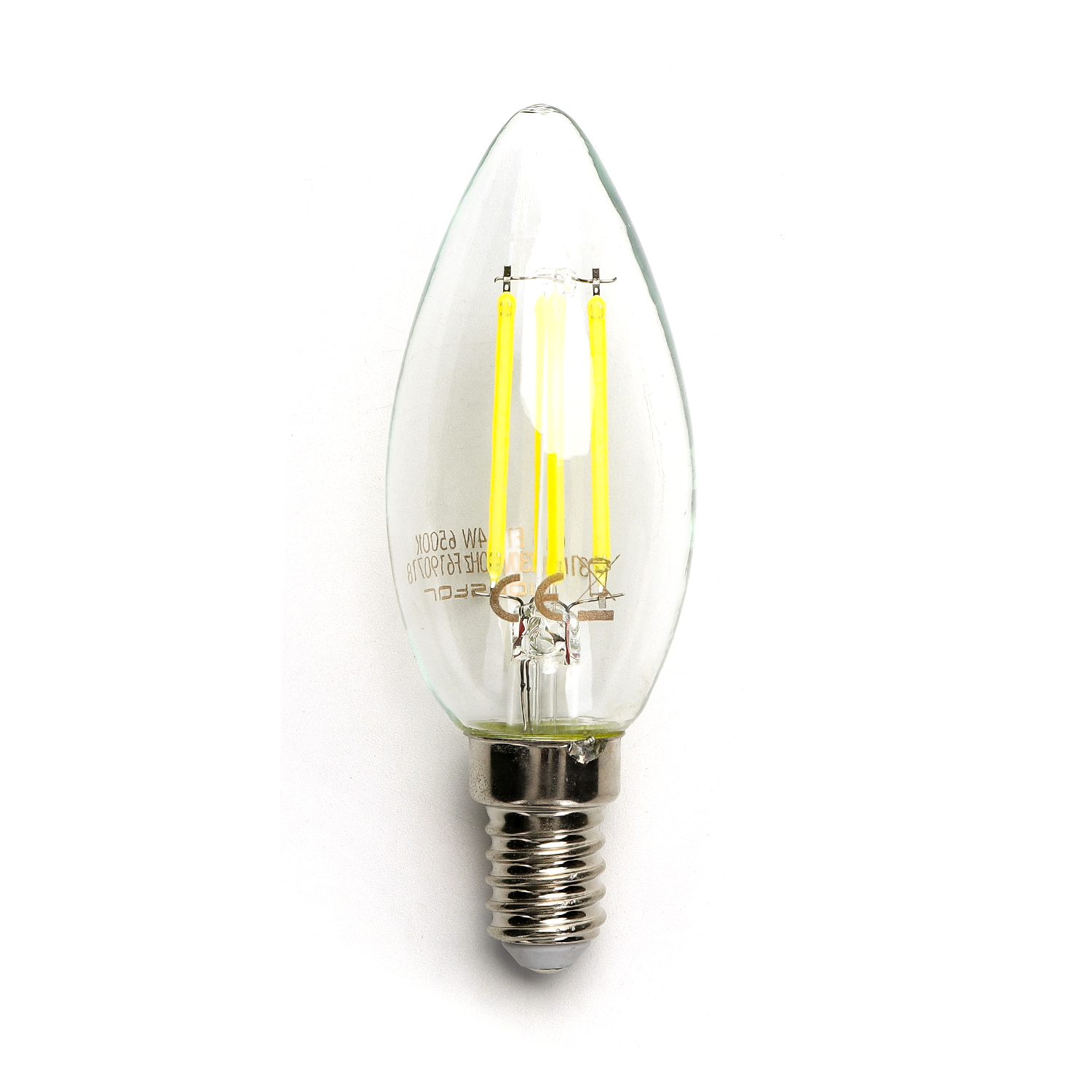 bombilla de filamento LED C35  Luz Fría  4w  E14