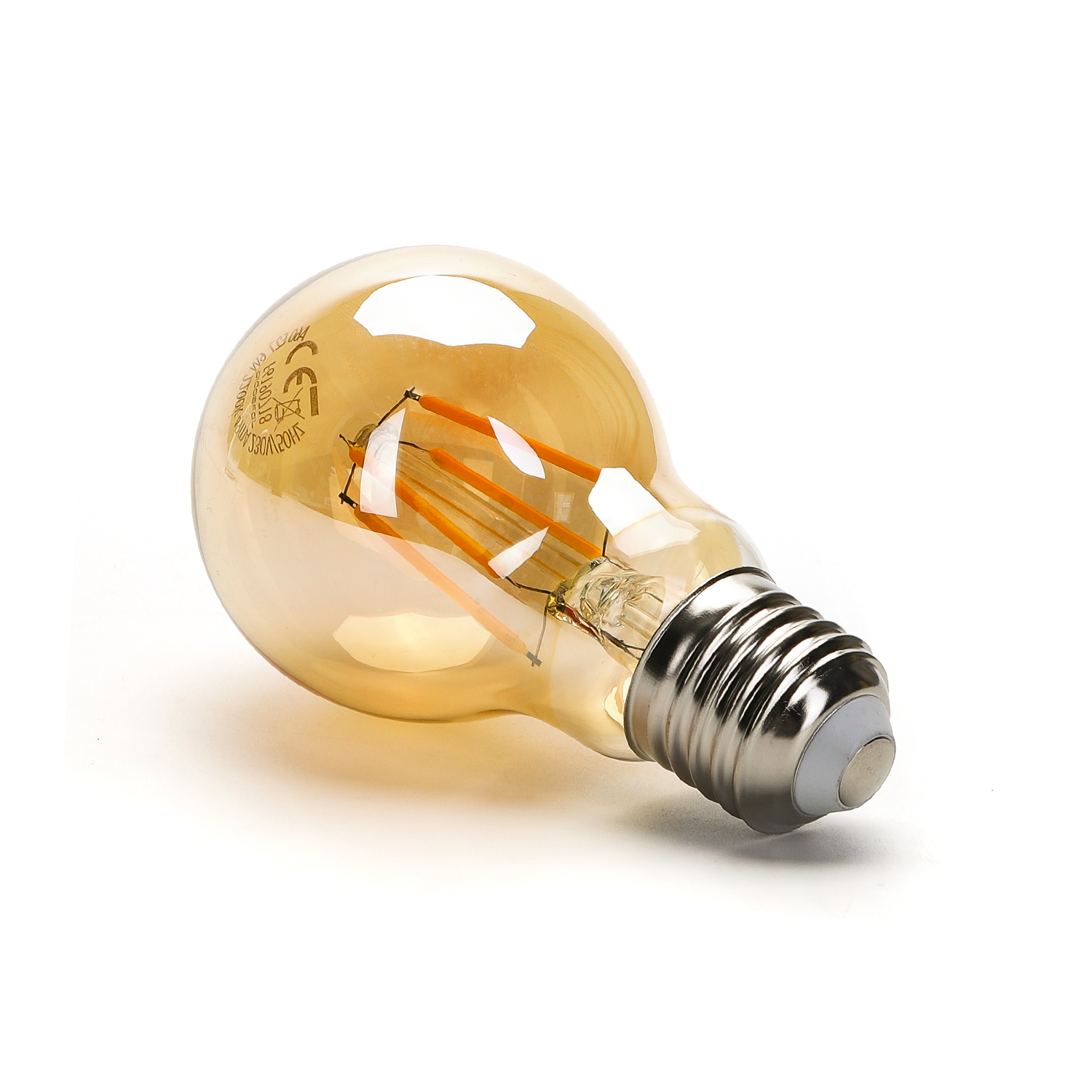 bombilla de filamento LED A60  Luz Cálida  4w  E27