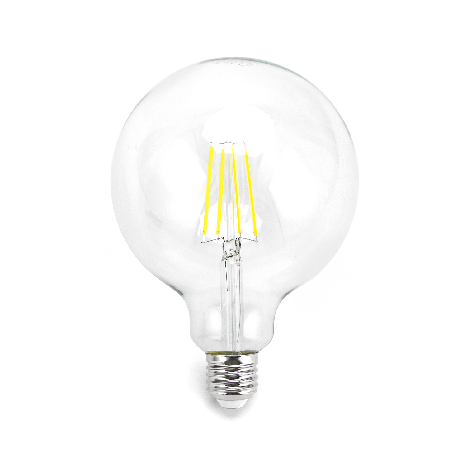 bombilla de filamento LED G125  Luz Fría  4w  E27