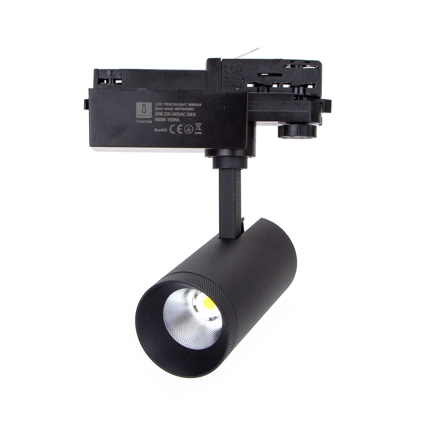 luz LED para rieles 4 tiras