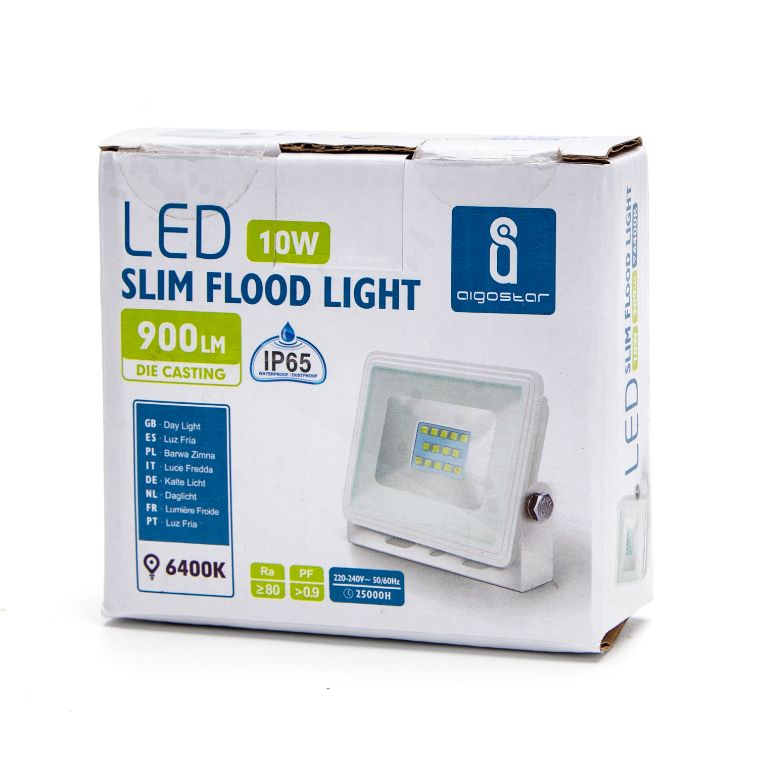 foco Slim LED de aluminio 6400K 10W