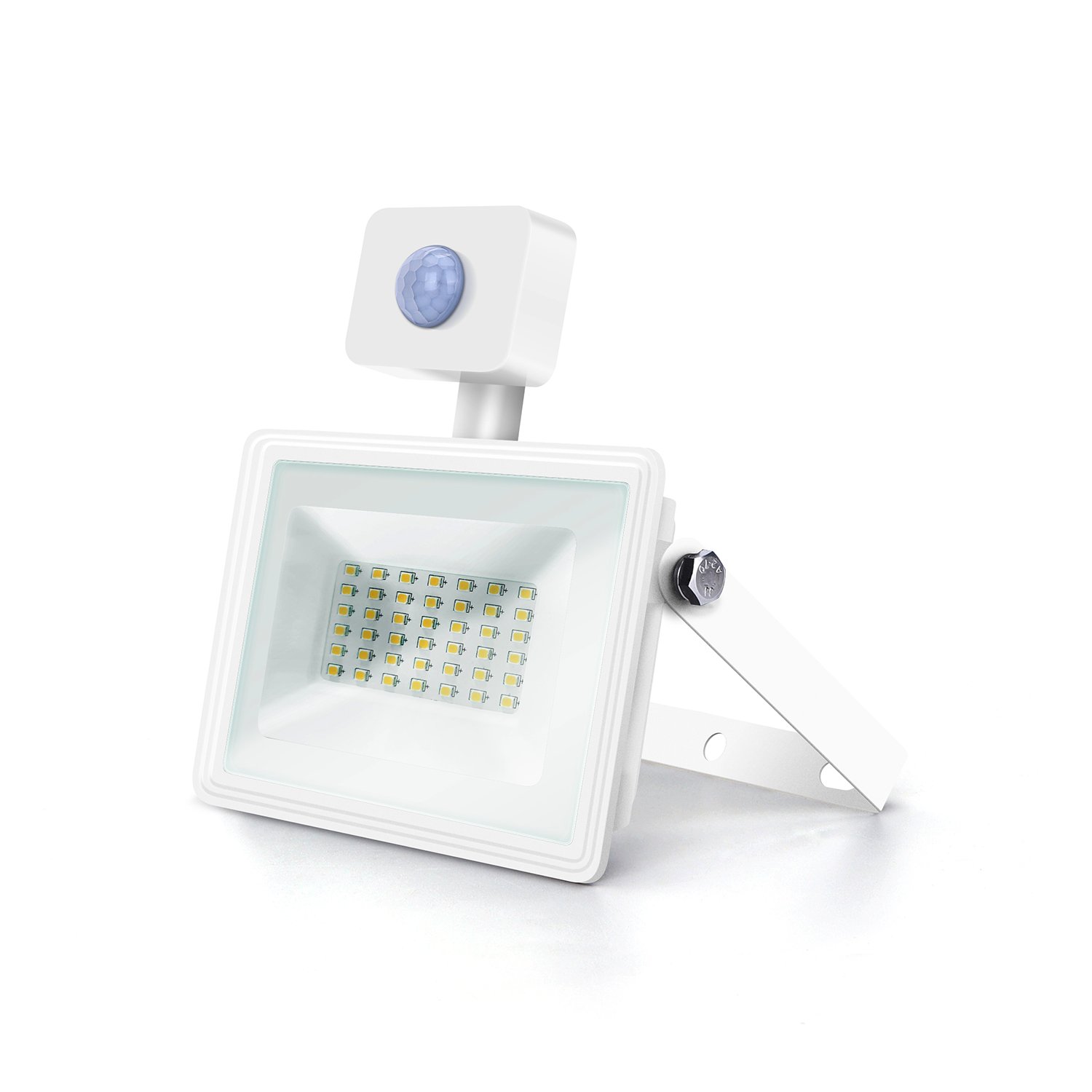 foco Slim LED de aluminio con sensor 4000K 30W