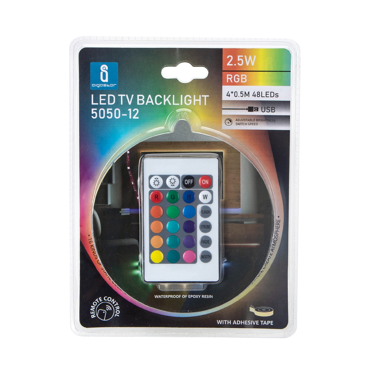 tira de luz LED de bajo voltaje para TV