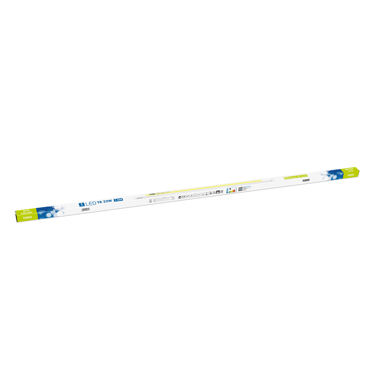 tubo LED T8 Luz Cálida 22W
