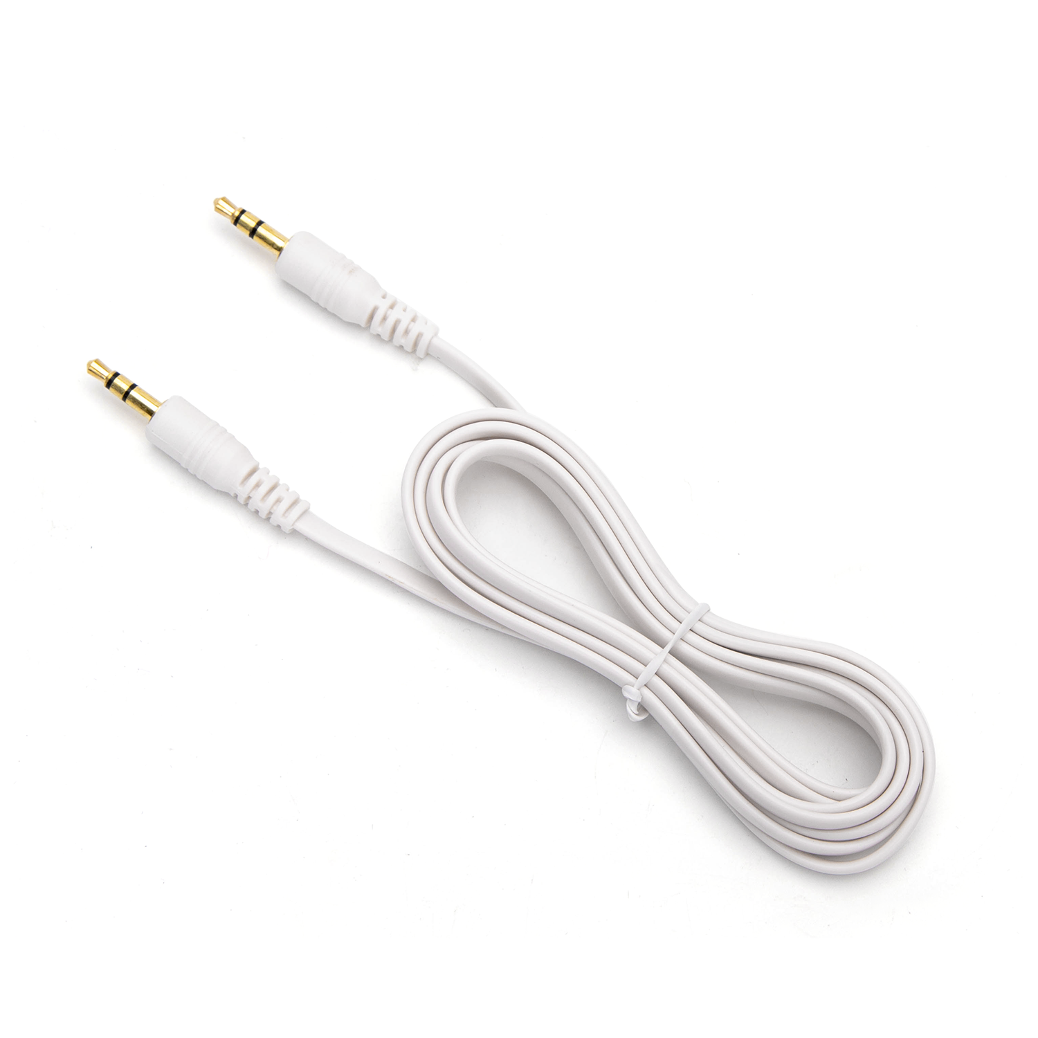 cable de audio, 1,5 m, blanco