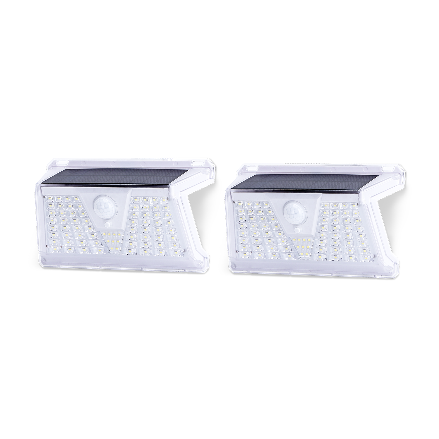 luz de pared con sensor solar (2 piezas)