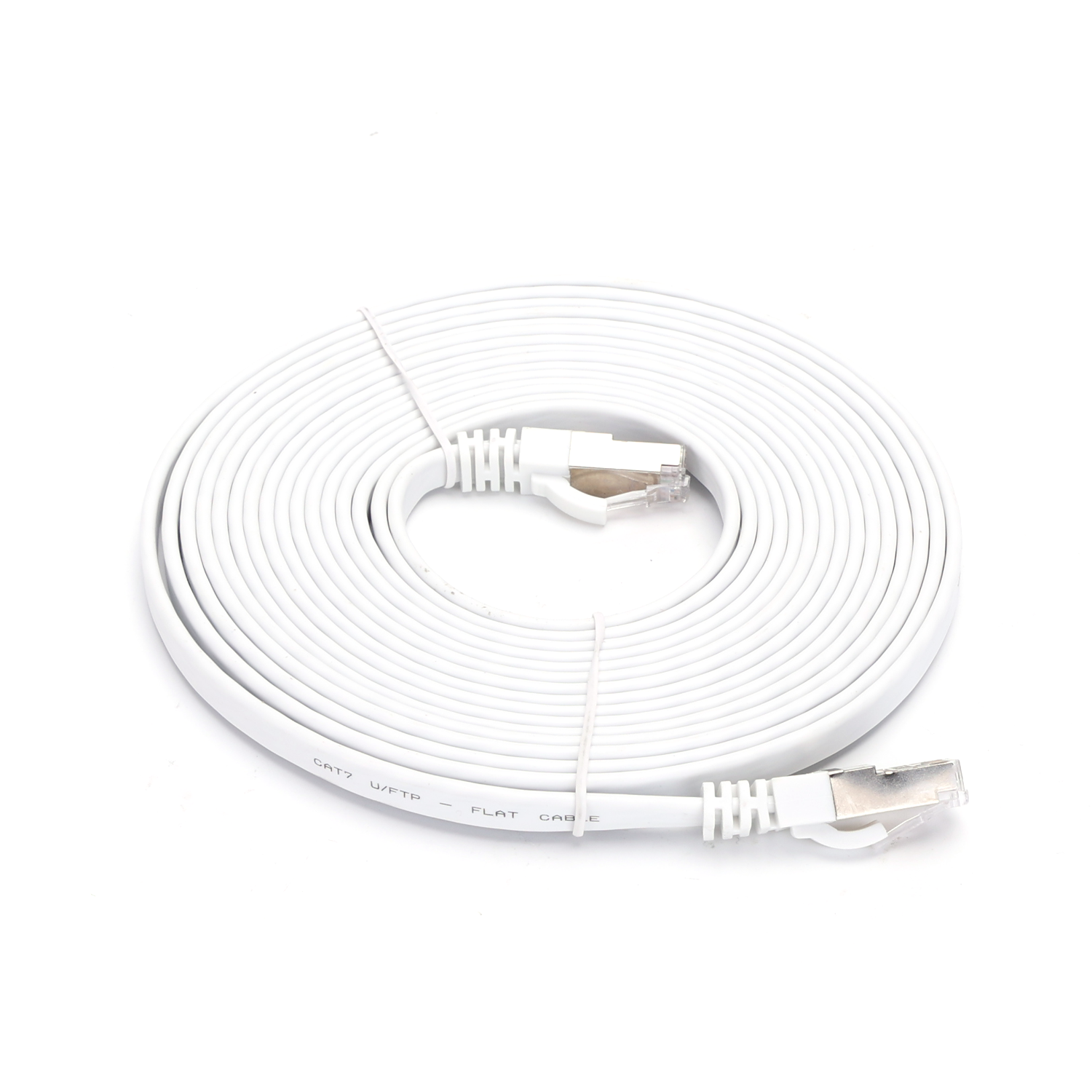 cable de conexión CAT7, 5 m, blanco