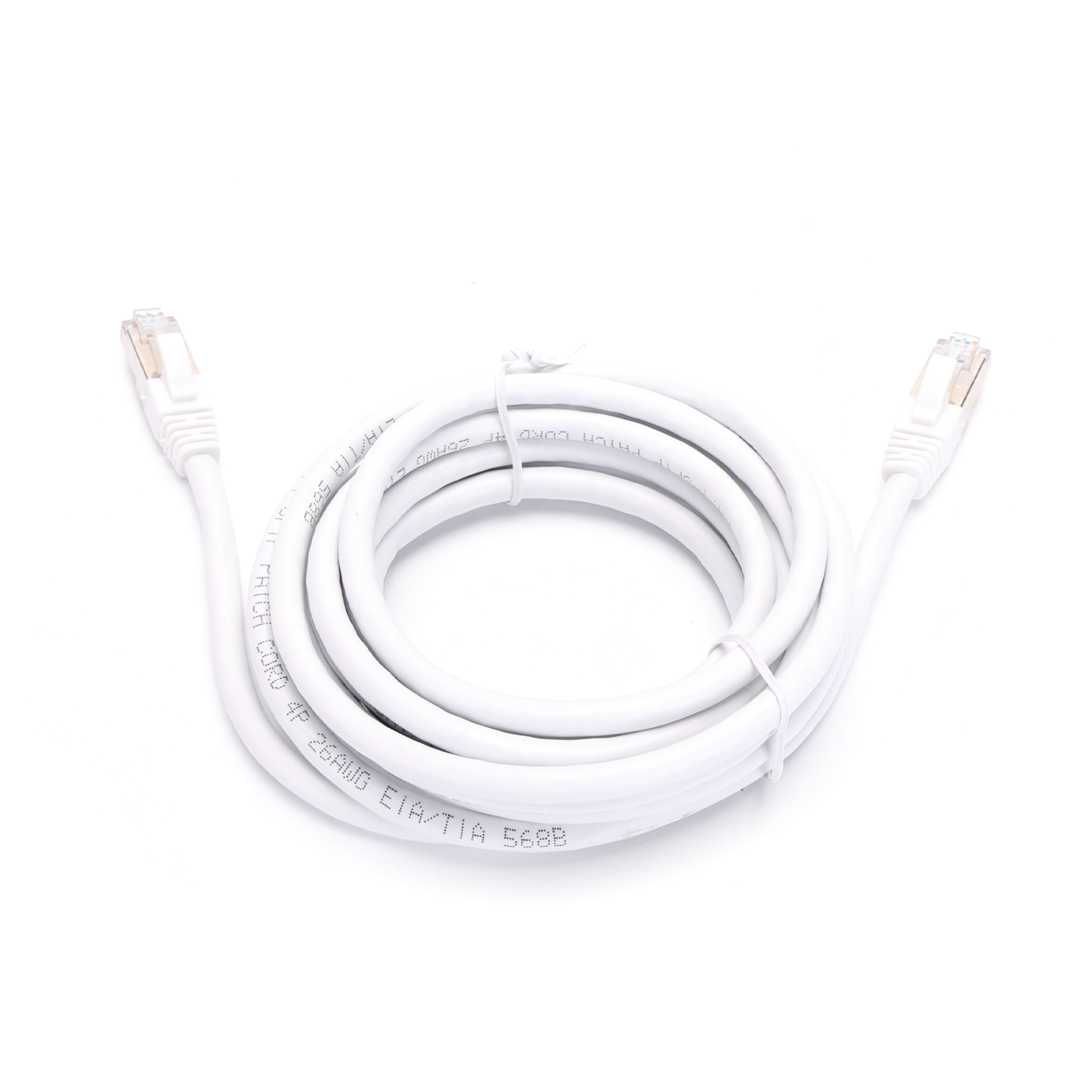 cable de conexión CAT7, 3 m, blanco