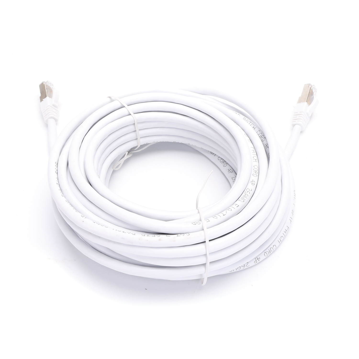 cable de conexión CAT7, 10 m, blanco