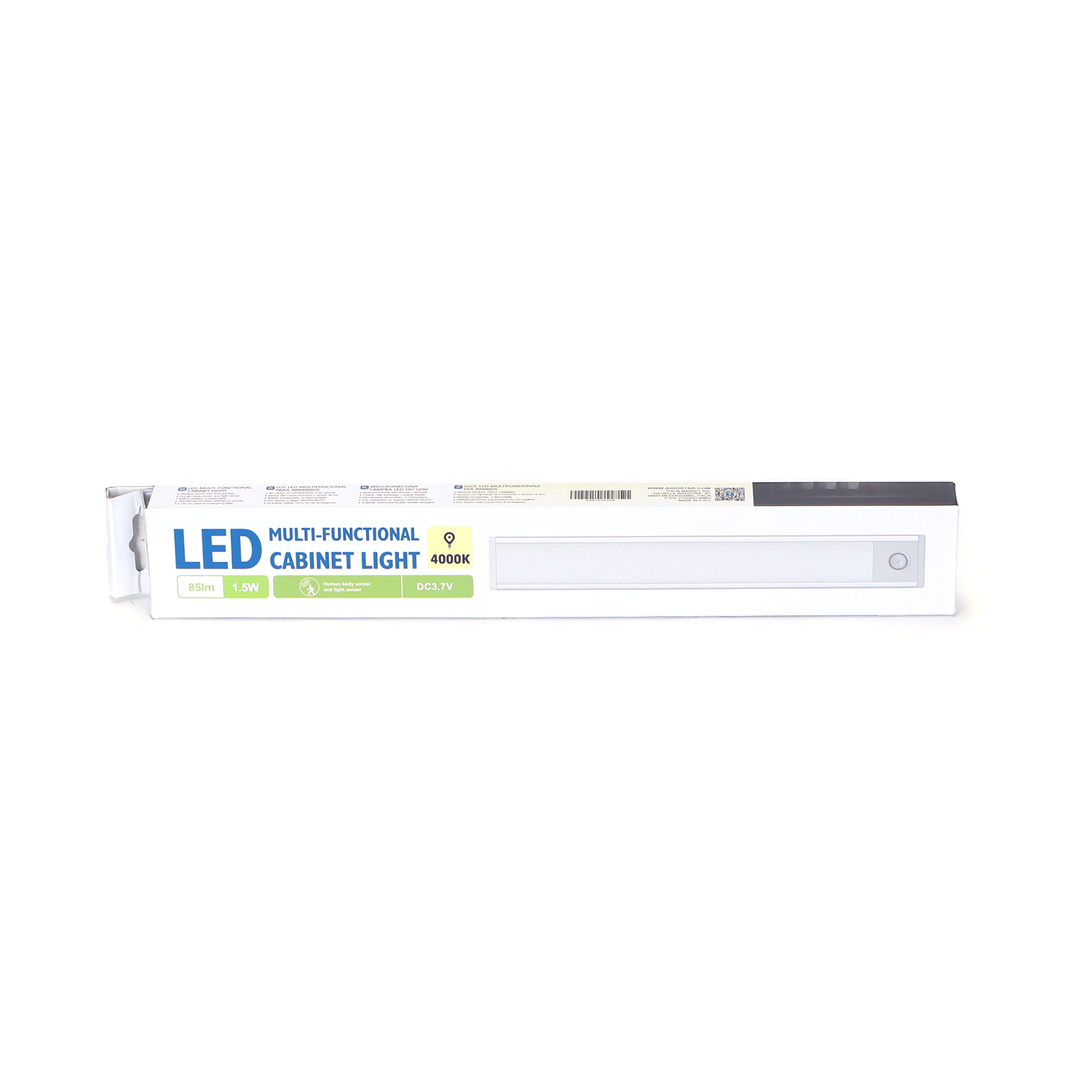 Lámpara de armario con sensor LED Luz Natural 1.5W - Prendeluz