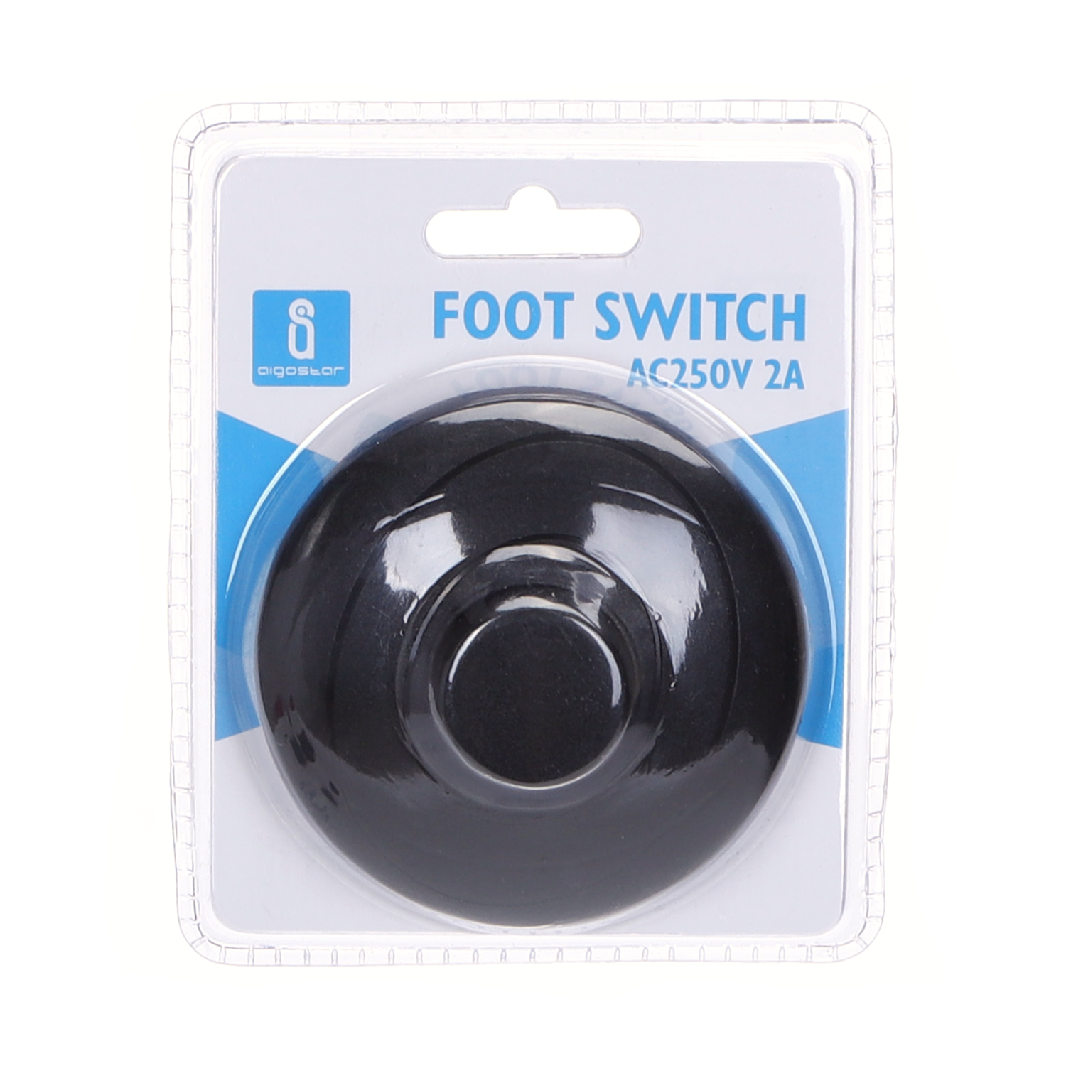 iNTERRUPTOR DE SUELO PARA CABLEAR, negro
